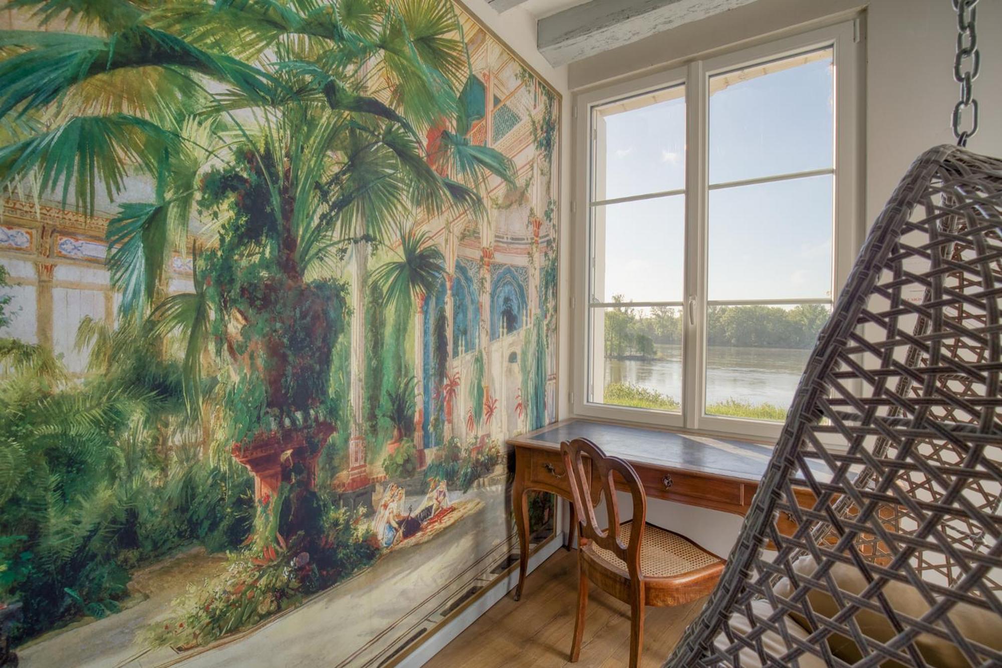 Jacuzzi Et Vue Sur Loire - Maison D'Hotes L'Odyssee La Chapelle-sur-Loire Exteriör bild